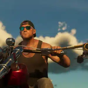 Representação digital de um cofre de dados sendo invadido por códigos binários, com o logo da Rockstar Games ao fundo.